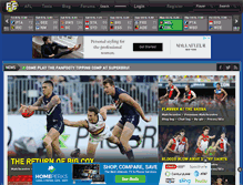 Tablet Screenshot of fanfooty.com.au